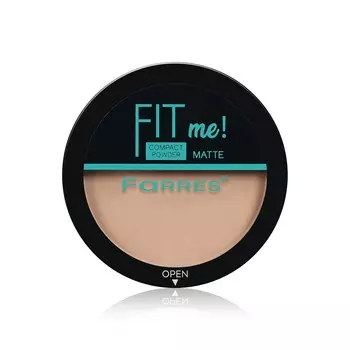 Матирующая пудра для лица Farres Fit me! Бежевый 10г