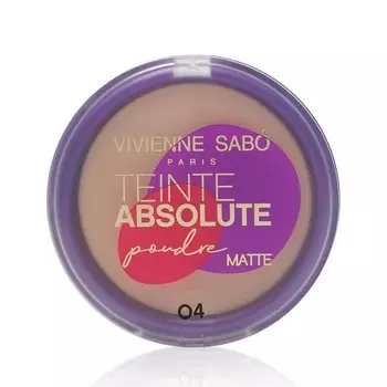 Матирующая пудра для лица Vivienne Sabo Teinte Absolute matte 04 6г