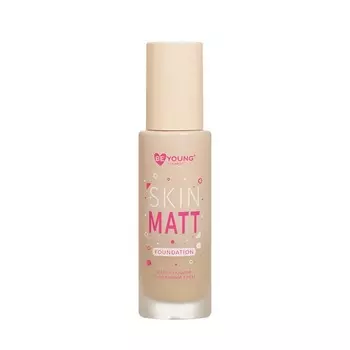 Матирующий тональный крем для лица BeYoung Skin Matt 02 25мл