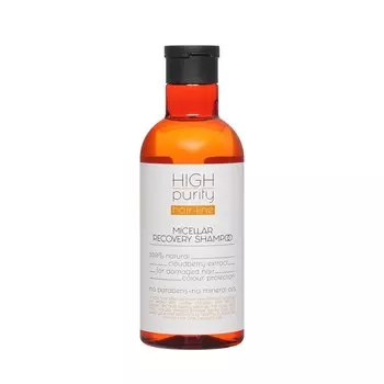 Мицеллярный восстанавливающий шампунь для волос High Purity 350мл