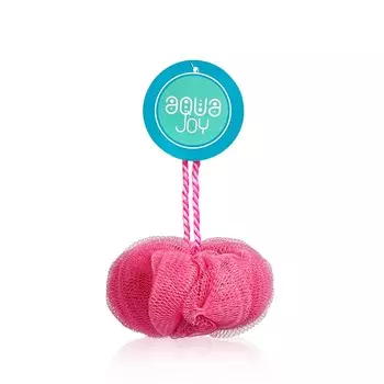 Мочалка - шар для тела Aqua Joy YPM55P-2 полиэстер в ассортименте