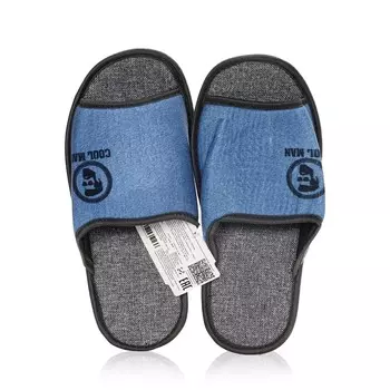 Мужские домашние тапочки с открытым носом Брис-Босфор Барбер р.45