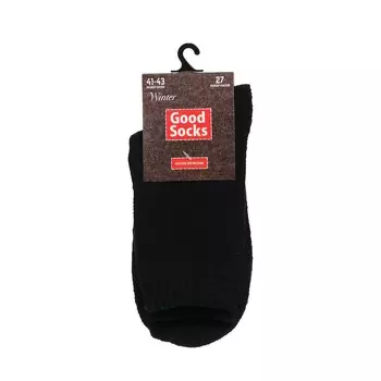 Мужские махровые носки Good Socks Winter Черный р.41-43
