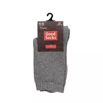 Мужские махровые носки Good Socks Winter Серый р.41-43