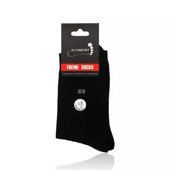 Мужские носки Good Socks трикотажные , M29 , р.27 , бамбук , черные