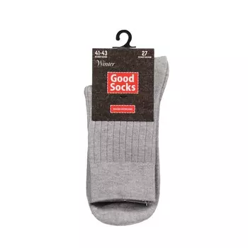 Мужские носки Good Socks Winter Светло-серый р.41-43