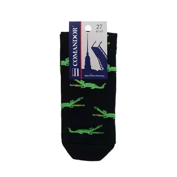 Мужские носки Opium Comandor " Крокодил " , Темно-синий , р.27