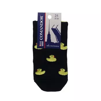 Мужские носки Opium Comandor " Утята " , Темно-синий , р.25