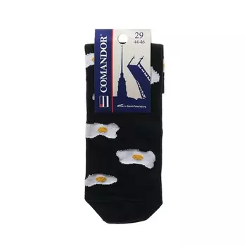 Мужские носки Opium Comandor " Яичница " Черный р.29