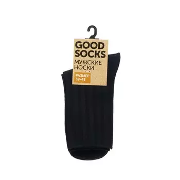 Мужские однотонные носки Good Socks WHW22582-21 Графит р.39-43