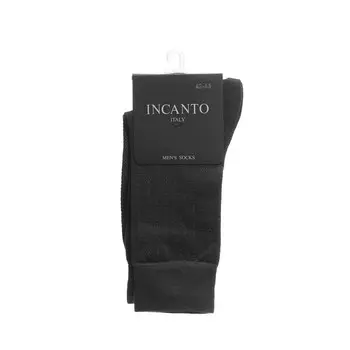 Мужские однотонные носки INCANTO BU733002 Grigio р.42-43