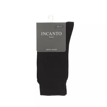 Мужские однотонные носки INCANTO BU733003 Antracite р.39-41
