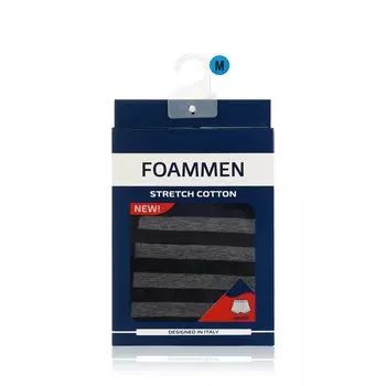 Мужские трусы - боксеры Foammen Fo80501-1 серые M