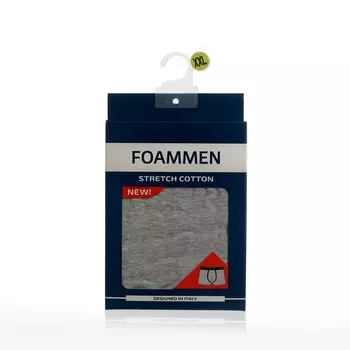 Мужские трусы Foammen Fo210003-2 , Серый , XXL