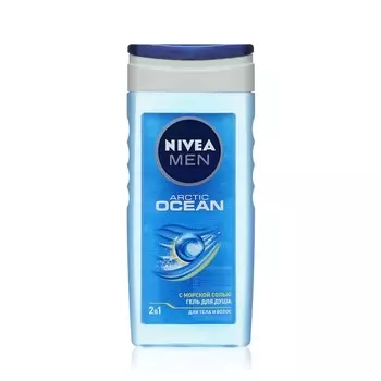 Мужской гель для душа NIVEA Men " Arctic Ocean " 250мл