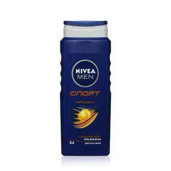 Мужской гель для душа NIVEA Men " СПОРТ " с минералами 500мл