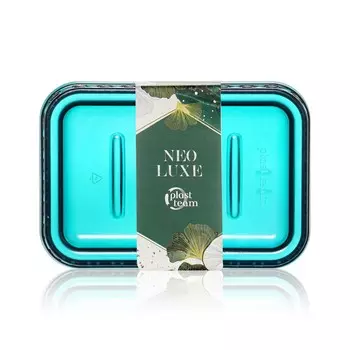 Мыльница Plast Team Neo Luxe изумрудный агат 130х90х30мм