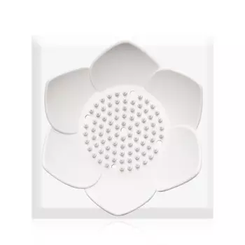 Мыльница силиконовая Guten Tag " Лотос " Белый