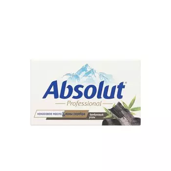 Мыло туалетное Absolut Professional Бамбуковый уголь 90г