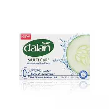 Мыло туалетное Dalan Multi Care " Micellar Water & Fresh Cucumber " 90г