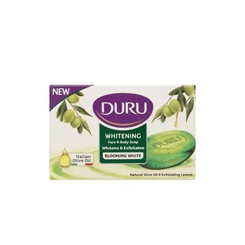 Мыло туалетное для лица и тела Duru Natural Olive Blooming White 140г