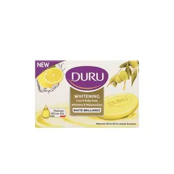 Мыло туалетное для лица и тела Duru Natural Olive White Brilliance 140г