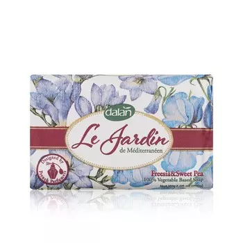 Мыло туалетное парфюмированное Dalan Le Jardin " Freesia & Sweet Pea " 200г