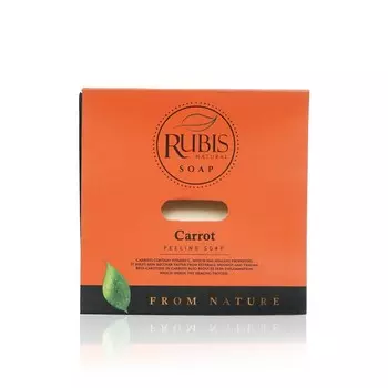 Мыло туалетное Rubis From Nature " Nature Carrot " 125г