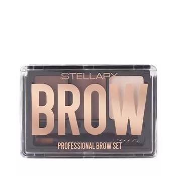 Набор для бровей Stellary Professional Brow Set 02 2,4г