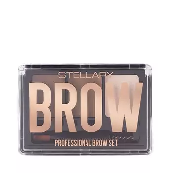 Набор для бровей Stellary Professional Brow Set 01 2,4г