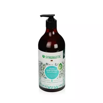 Натуральный гель для душа Synergetic " сандал и ягоды можжевельника " 750мл