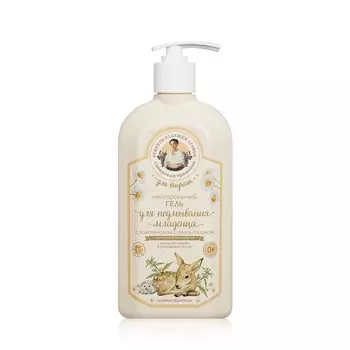 Нейтральный гель для подмывания младенца Рецепты бабушки Агафьи Для Внучат с пантенолом и аллантоином 0+ 500мл