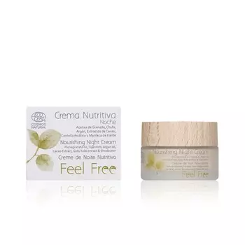 Ночной крем для лица Feel Free " питательный " с гиалуроновой кислотой 50мл