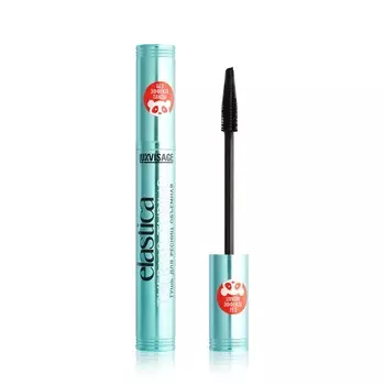 Объёмная тушь для ресниц Luxvisage Elastica Thermo Tubing Черная 8г