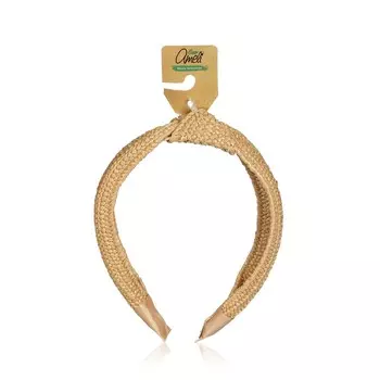 Ободок для волос Ameli джут с узелком