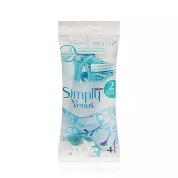 Одноразовые станки Venus Satin Care Simply для бритья 4шт