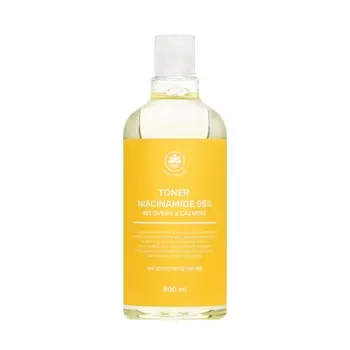 Омолаживающий тонер для лица с ниацинамидом NSC Niacinamide 95% Recovery & Calming 500мл