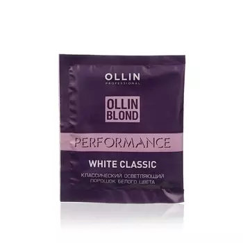 Осветляющий порошок для волос Ollin Professional Performance " Blond White Classic " 30г