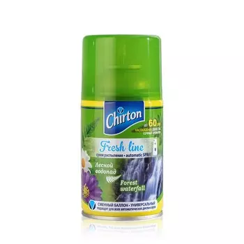 Освежитель воздуха Chirton Fresh line запасной блок " Лесной водопад " 250мл