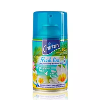 Освежитель воздуха Chirton Fresh line запасной блок " Лазурный берег " 250мл