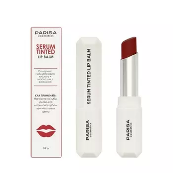Оттеночный бальзам для губ Parisa Cosmetics Serum Tinted Lip Balm 01 3,2г