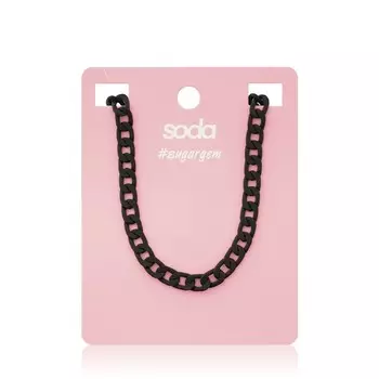 Ожерелье Soda " Black chain "