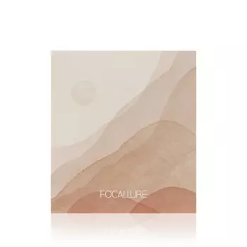 Палетка для контуринга лица Focallure Moulding Highlight Contouring Palette 02 8г