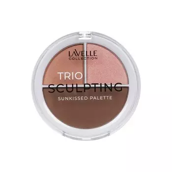 Палетка для контуринга лица Lavelle Sunkissed Trio 8,25г