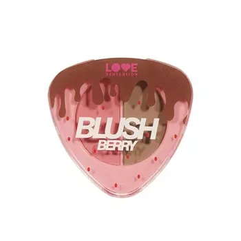 Палетка для контуринга лица Love Generation BlushBerry 02 6г