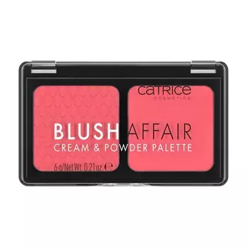 Палетка румян для лица Catrice Blush Affair Cream & Powder Palette 010 6г