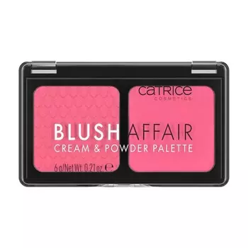 Палетка румян для лица Catrice Blush Affair Cream & Powder Palette 020 6г