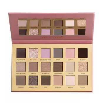 Палетка теней для век Art-Visage Cool Universe 18 оттенков