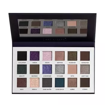 Палетка теней для век Art-Visage Night Universe 18 оттенков