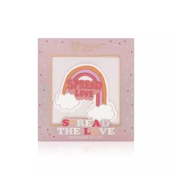 Палетка теней для век BeYoung Eyeshadow palette Spread the love 9 оттенков 9,5г